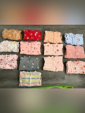 Pekkle bundles of 13 pajamas 24 months